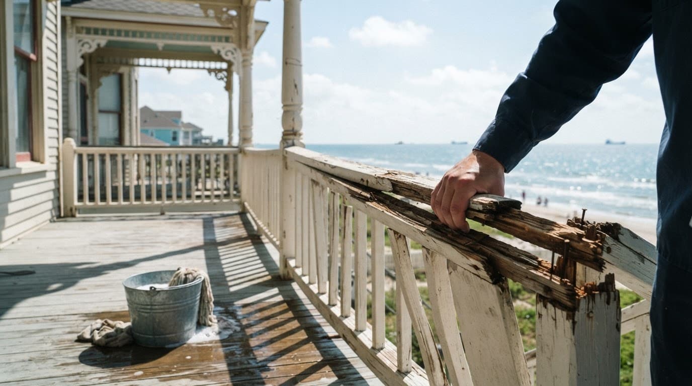 Galveston homeowner comparing home liability limits and umbrella insurance options